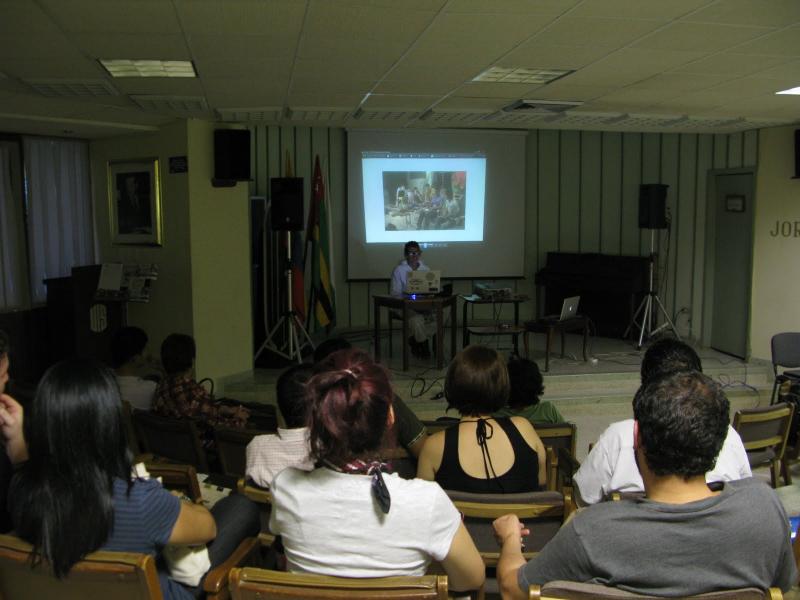 charla de juan melo en el cilon teorico